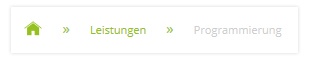 TYPO3 BreadCrumb Navigation mit Home Icon